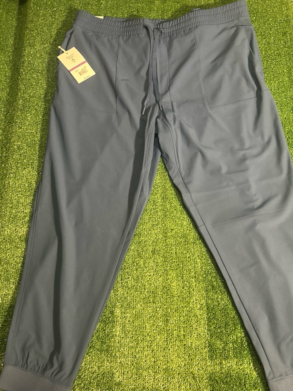 Original Penguin Men's Charcoal Gray Jogger Pants